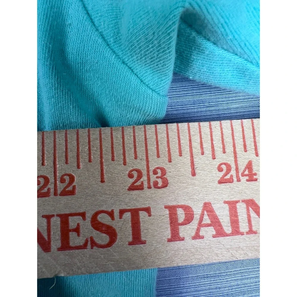 Polo Ralph Lauren Mens Medium Turquoise Aqua Blue Short Sleeve Cotton Polo Shirt